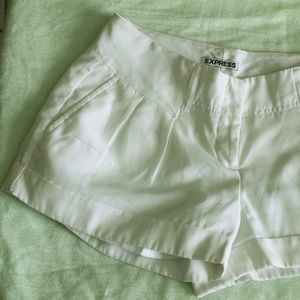 White Express Shorts